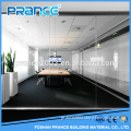 Office standard size aluminium glass partition price